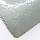 LOUIS VUITTON Monogram Vernis Motto Pouch Lavande M91224 LV Auth BA5520-8