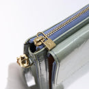 LOUIS VUITTON Monogram Vernis Motto Pouch Lavande M91224 LV Auth BA5520-19