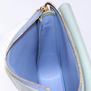 LOUIS VUITTON Monogram Vernis Motto Pouch Lavande M91224 LV Auth BA5520-21