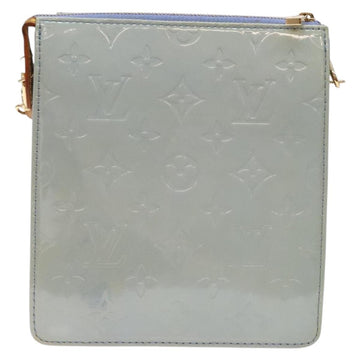 LOUIS VUITTON Monogram Vernis Motto Pouch Lavande M91224 LV Auth BA5520 - 0