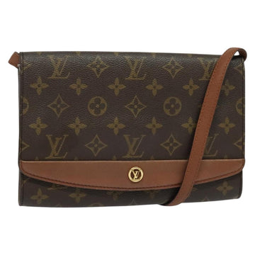 LOUIS VUITTON Monogram Bordeaux 24 Shoulder Bag M51798 LV Auth BA5524