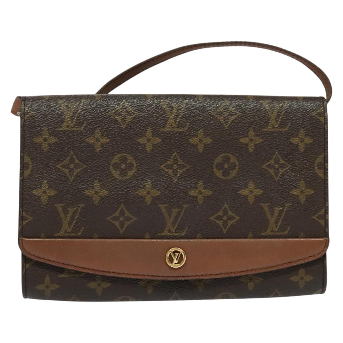 LOUIS VUITTON Monogram Bordeaux 24 Shoulder Bag M51798 LV Auth 
