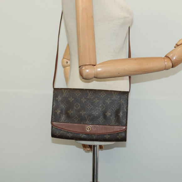 LOUIS VUITTON Monogram Bordeaux 24 Shoulder Bag M51798 LV Auth BA5524