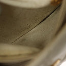 CHANEL Matelasse Chain Waist bag Lamb Skin White Gold CC Auth BA5530-12