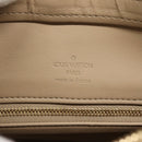 LOUIS VUITTON Monogram Vernis Houston Hand Bag Beige M91004 LV Auth BA5537-10