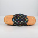 LOUIS VUITTON Monogram Multicolor Judy MM Bag 2Way Black M40256 Auth BA5540A-5