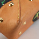 LOUIS VUITTON Monogram Multicolor Judy MM Bag 2Way Black M40256 Auth BA5540A-16