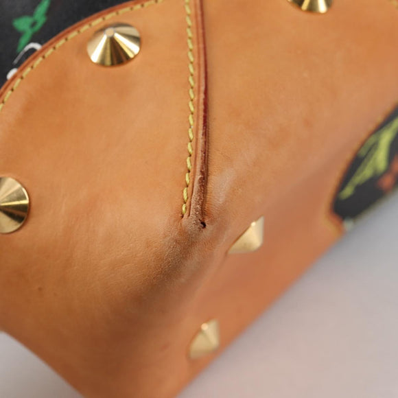 LOUIS VUITTON Monogram Multicolor Judy MM Bag 2Way Black M40256 Auth BA5540A