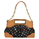LOUIS VUITTON Monogram Multicolor Judy MM Bag 2Way Black M40256 Auth BA5540A-2