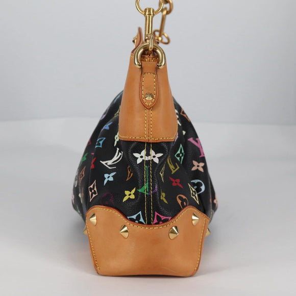 LOUIS VUITTON Monogram Multicolor Judy MM Bag 2Way Black M40256 Auth BA5540A