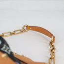 LOUIS VUITTON Monogram Multicolor Judy MM Bag 2Way Black M40256 Auth BA5540A-14