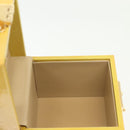 LOUIS VUITTON Monogram Vernis Bleecker Cosmetic Pouch Beige M91002 Auth BA5541-19