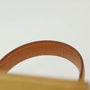 LOUIS VUITTON Monogram Vernis Bleecker Cosmetic Pouch Beige M91002 Auth BA5541-8