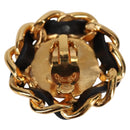 CHANEL COCO Mark Earring metal Gold CC Auth BA5544V-3