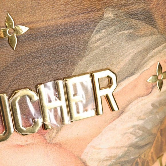 LOUIS VUITTON Masters Collection Boucher Neverfull MM Bag M43357 LV Auth BA5548M