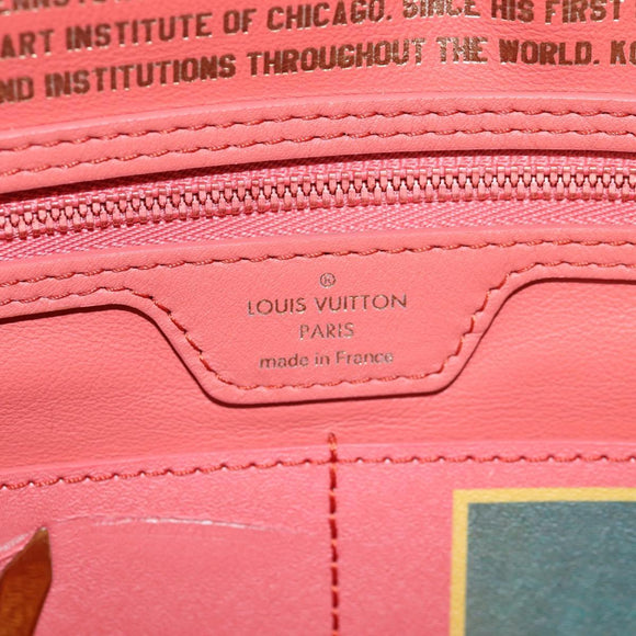 LOUIS VUITTON Masters Collection Boucher Neverfull MM Bag M43357 LV Auth BA5548M