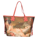 LOUIS VUITTON Masters Collection Boucher Neverfull MM Bag M43357 LV Auth BA5548M-13