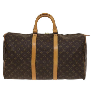 LOUIS VUITTON Monogram Keepall 50 Boston Bag M41426 LV Auth BA5550 - 0