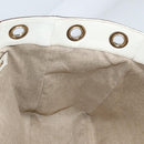 GUCCI GG Canvas Tote Bag Beige Gold 153033 Auth BA5552V-21