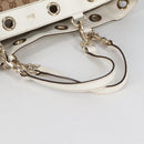 GUCCI GG Canvas Tote Bag Beige Gold 153033 Auth BA5552V-7