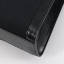 CELINE Vertical Cabas Tote Bag Canvas 2way Black Auth BA5554M-16