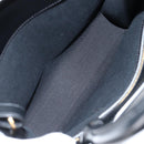 CELINE Vertical Cabas Tote Bag Canvas 2way Black Auth BA5554M-10