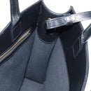 CELINE Vertical Cabas Tote Bag Canvas 2way Black Auth BA5554M-22