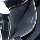 CELINE Vertical Cabas Tote Bag Canvas 2way Black Auth BA5554M-23