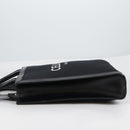 CELINE Vertical Cabas Tote Bag Canvas 2way Black Auth BA5554M-3