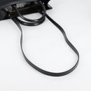 CELINE Vertical Cabas Tote Bag Canvas 2way Black Auth BA5554M-8