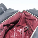 CHANEL Cococoon Hand Bag Nylon Black Silver CC Auth BA5555-20