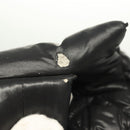 CHANEL Cococoon Hand Bag Nylon Black Silver CC Auth BA5555-10