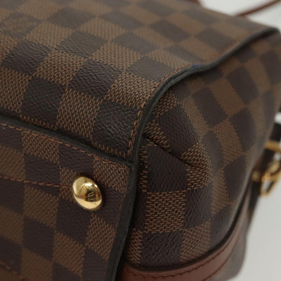 LOUIS VUITTON Damier Ebene Greenwich Hand Bag 2way N41337 LV Auth BA5559