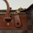 LOUIS VUITTON Damier Ebene Greenwich Hand Bag 2way N41337 LV Auth BA5559-17