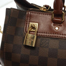 LOUIS VUITTON Damier Ebene Greenwich Hand Bag 2way N41337 LV Auth BA5559-19