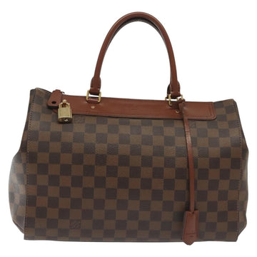 LOUIS VUITTON Damier Ebene Greenwich Hand Bag 2way N41337 LV Auth BA5559 - 0
