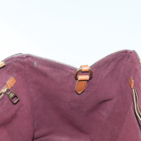 LOUIS VUITTON Damier Ebene Greenwich Hand Bag 2way N41337 LV Auth BA5559