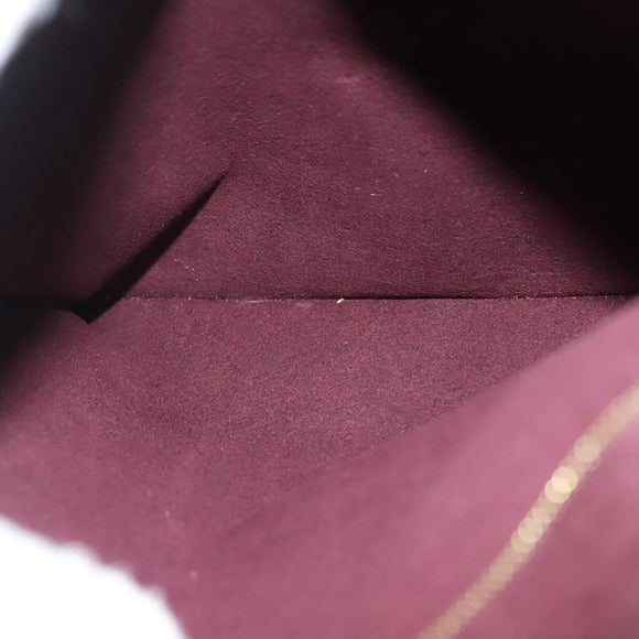 LOUIS VUITTON Damier Ebene Greenwich Hand Bag 2way N41337 LV Auth BA5559