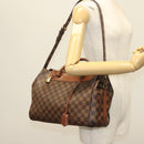 LOUIS VUITTON Damier Ebene Greenwich Hand Bag 2way N41337 LV Auth BA5559-30