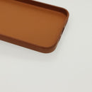 HERMES iPhone 12 & 12 Pro Case iPhone Case Leather Brown Auth BA5561-16