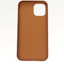 HERMES iPhone 12 & 12 Pro Case iPhone Case Leather Brown Auth BA5561-9