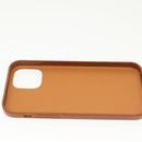 HERMES iPhone 12 & 12 Pro Case iPhone Case Leather Brown Auth BA5561-19