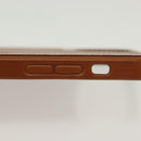 HERMES iPhone 12 & 12 Pro Case iPhone Case Leather Brown Auth BA5561-4