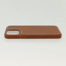 HERMES iPhone 12 & 12 Pro Case iPhone Case Leather Brown Auth BA5561-5