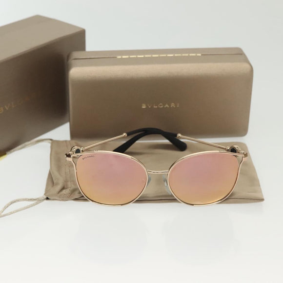 BVLGARI Sunglasses metal Gold Auth BA5564