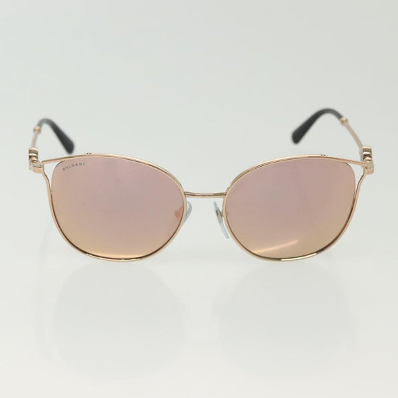 BVLGARI Sunglasses metal Gold Auth BA5564