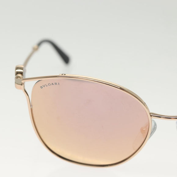BVLGARI Sunglasses metal Gold Auth BA5564