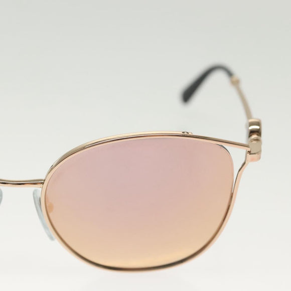 BVLGARI Sunglasses metal Gold Auth BA5564