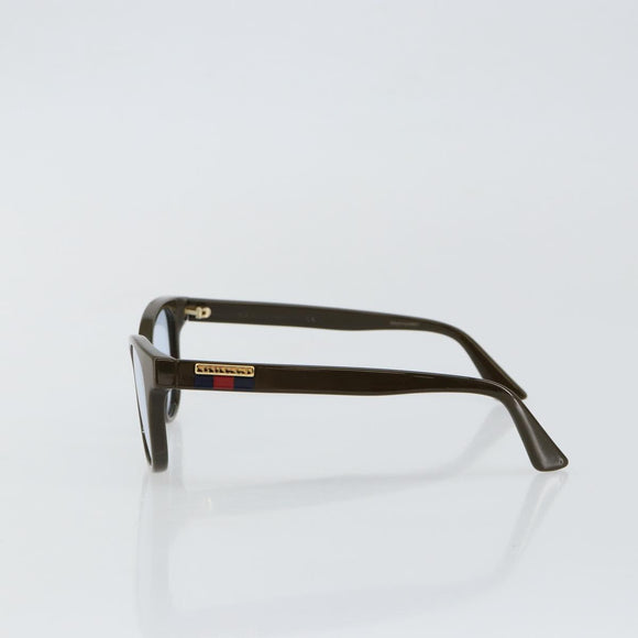 GUCCI Sherry Line Sunglasses Plastic Khaki Auth BA5568