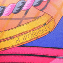 HERMES Carre 90 Scarf ""GRANDE TENUE"" Silk Black Auth BA5569-16